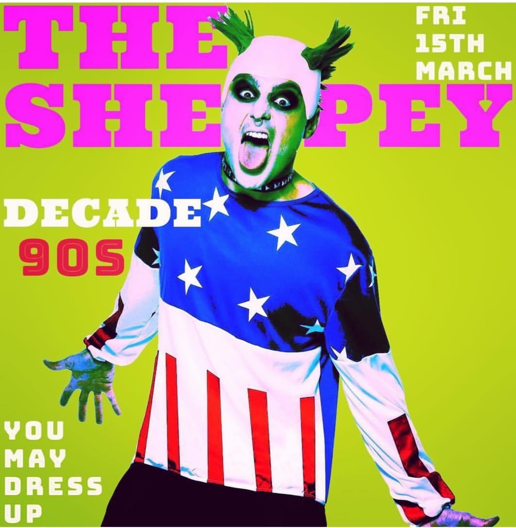 sheppey decades 90's poster with keith from prodigy