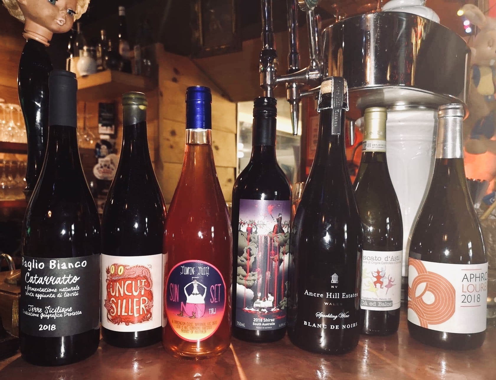wines at the sheppey