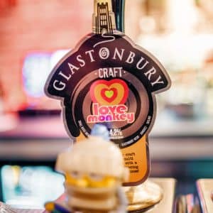 Love monkey from Glastonbury Ales