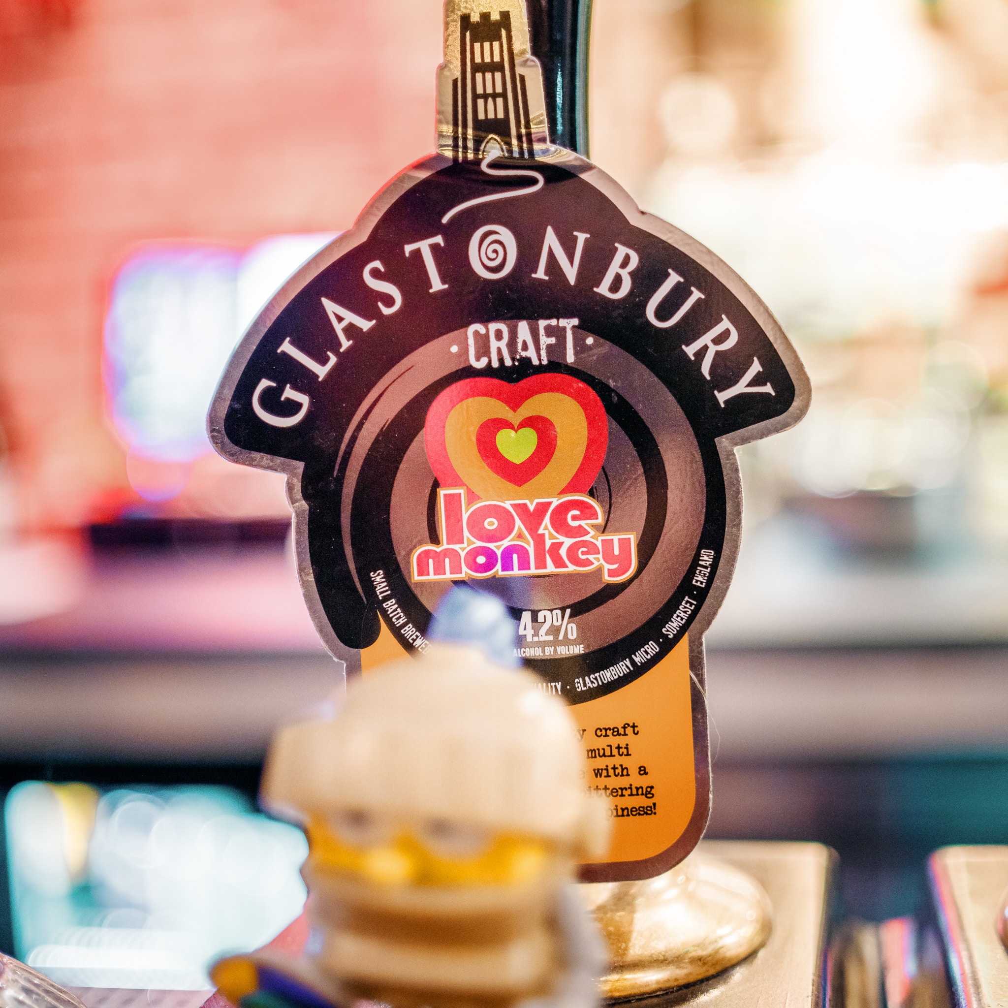 Love monkey from Glastonbury Ales