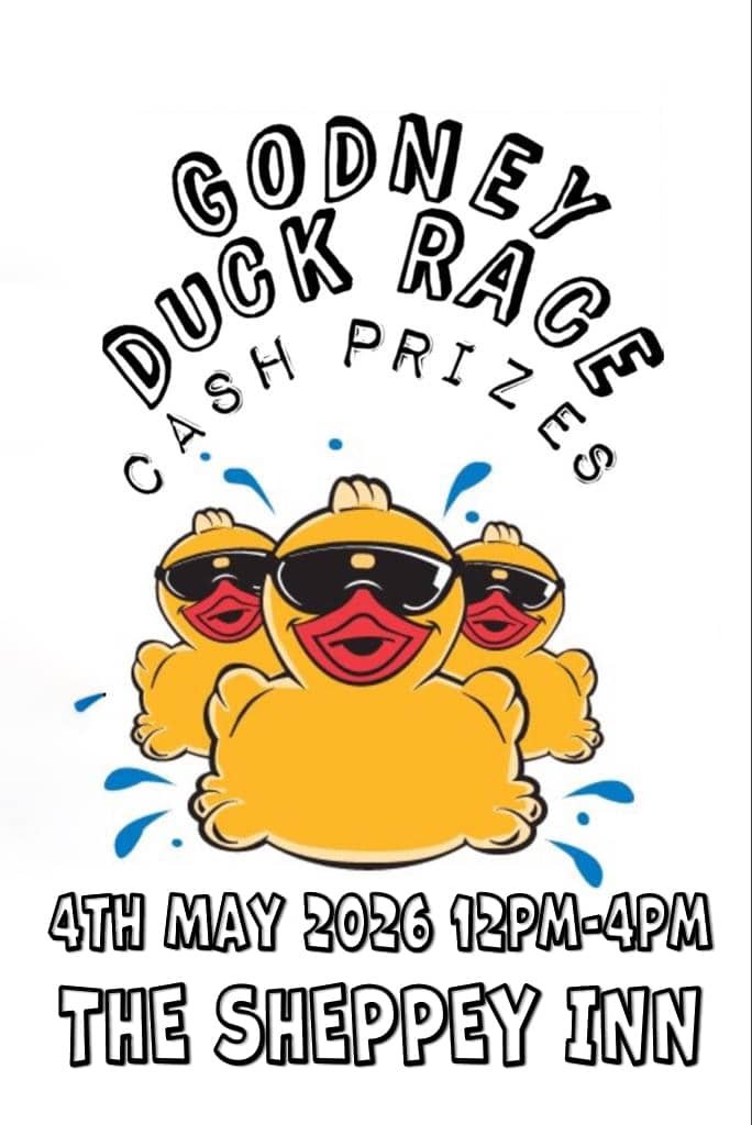 The Annual GODNEY Duck Race 4th May