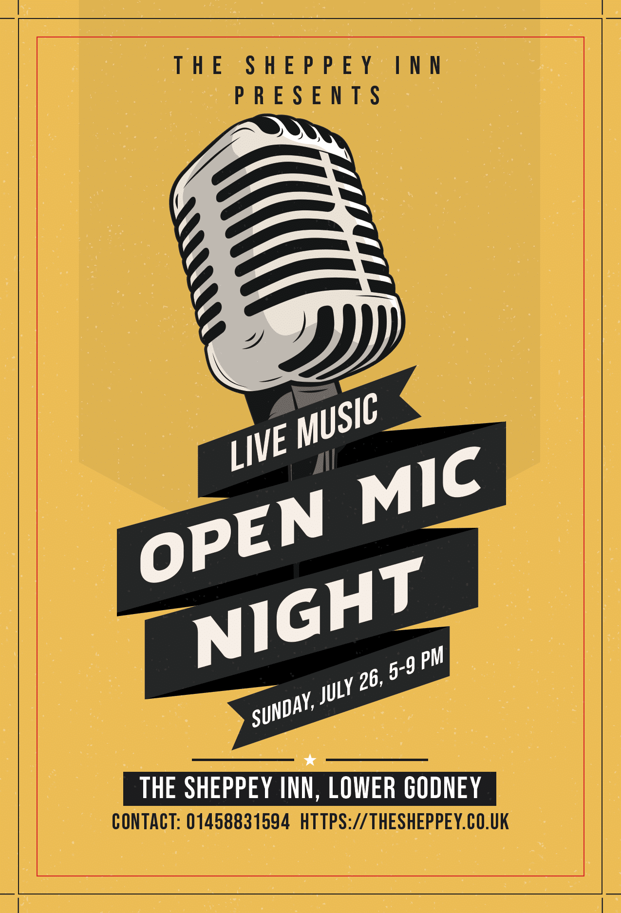 Open mic night